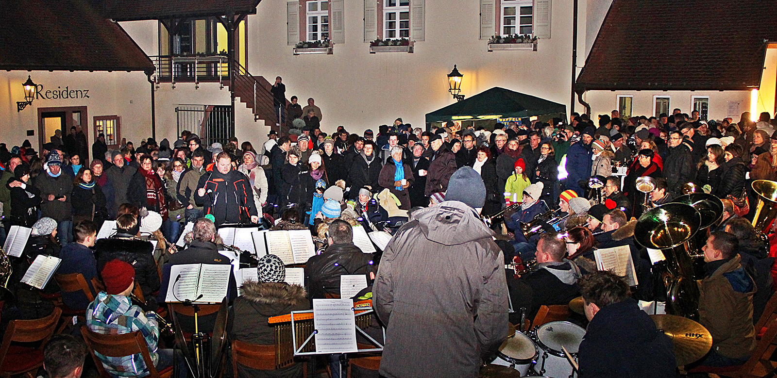 2016 - Weihnachtskonzert im Schlosshof